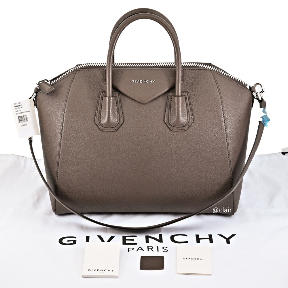 New Givenchy Medium Antigona Sugar Leather Satchel - Picture 5 of 8